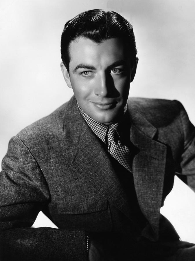 Robert Taylor, Mgm Portrait By Hurrell Photograph by Everett