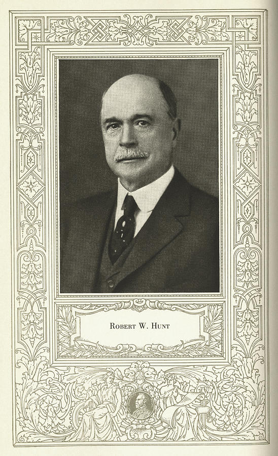 Portrait Photograph - Robert W. Hunt, Us Engineer by Science, Industry & Business Librarynew York Public Library