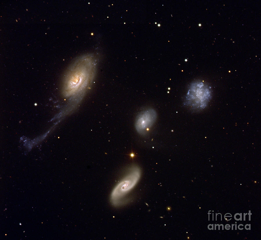 Roberts Quartet Photograph by European Southern Observatory