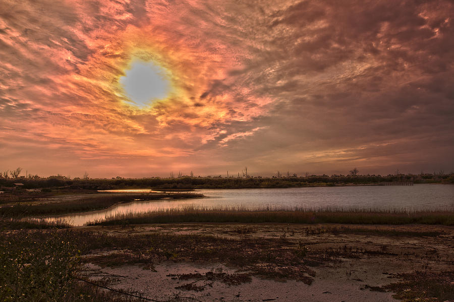 Sunset Photograph - Robinson Burning by Nicholas Evans