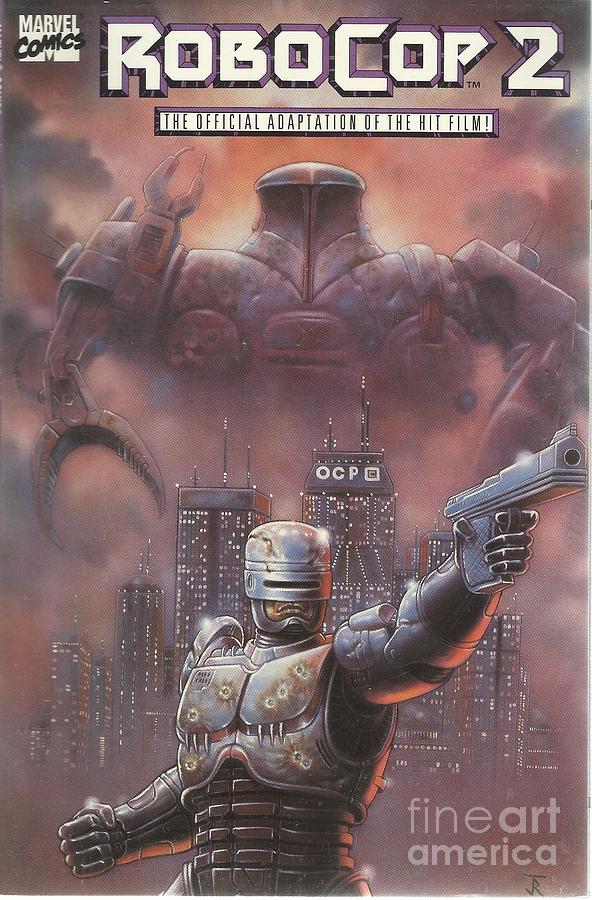 RoboCop 2 Mixed Media by Robby Russell