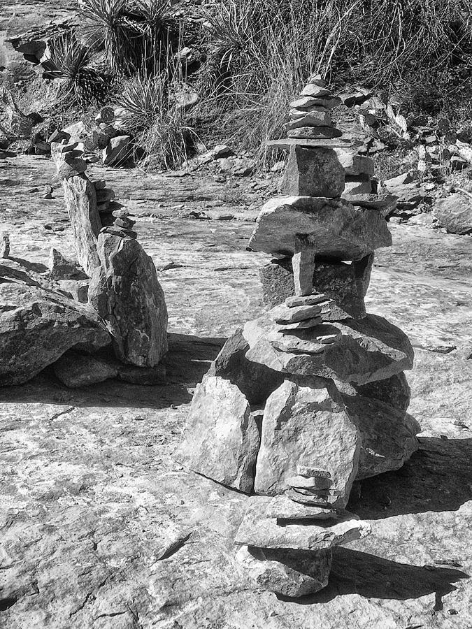 Rock Cairns Photograph by Dominic Piperata