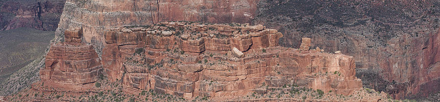 Rock Formation below Hopi Point Photograph by Gregory Scott