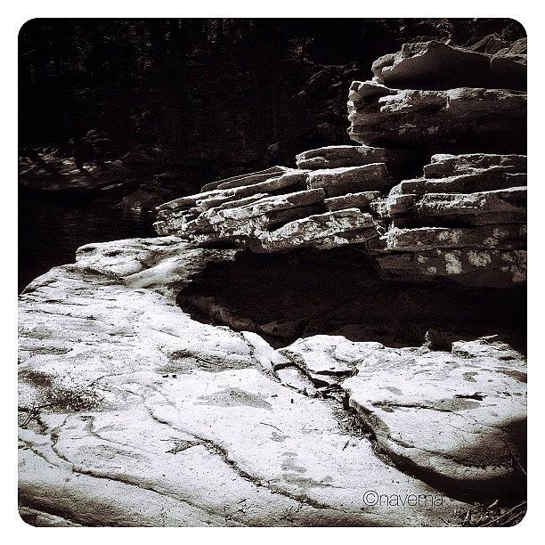 Blackandwhite Photograph - Rock Formations by Natasha Marco