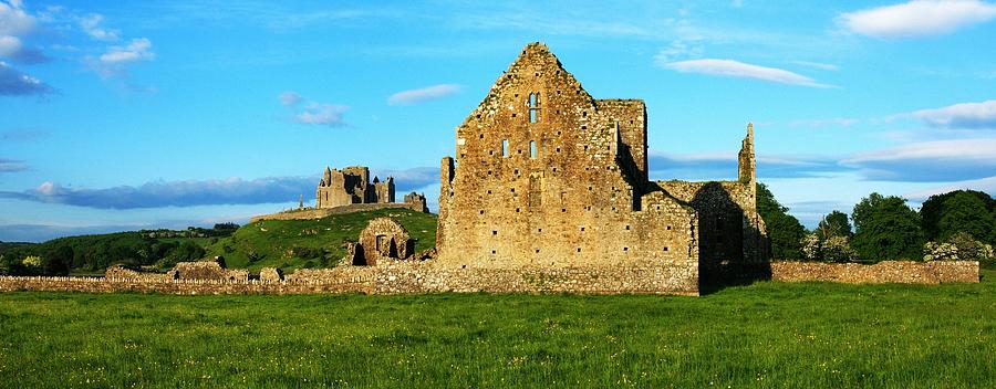 Castle Photograph - Rock Of Cashel, Hore Abbey, Cashel by Peter Zoeller