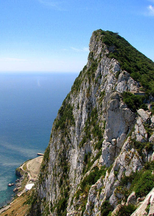 Rock of Gibraltar Photograph by Carla Parris