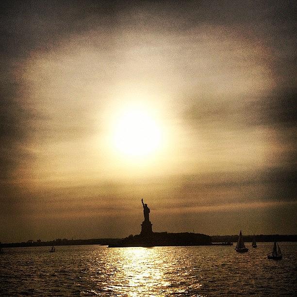 Rock On Lady Liberty Photograph by Paige Hogan