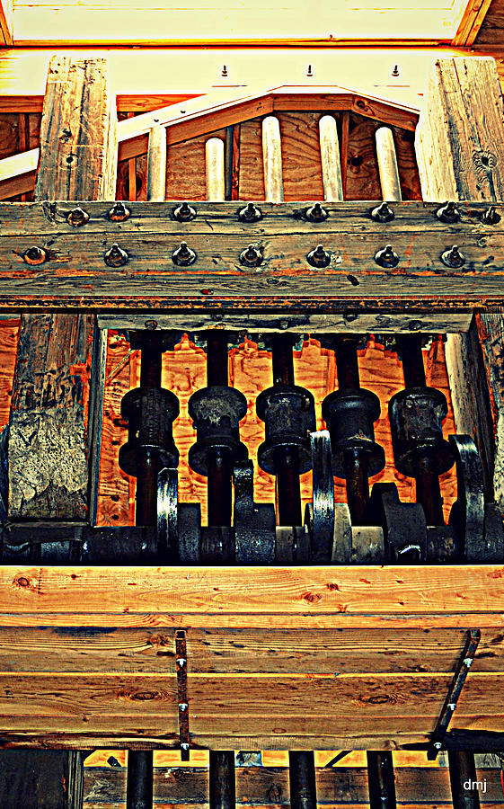 Machinery Photograph - Rock Organ by Diane montana Jansson
