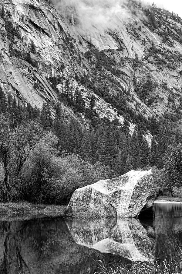 Rock Reflection Photograph by Jason Abando