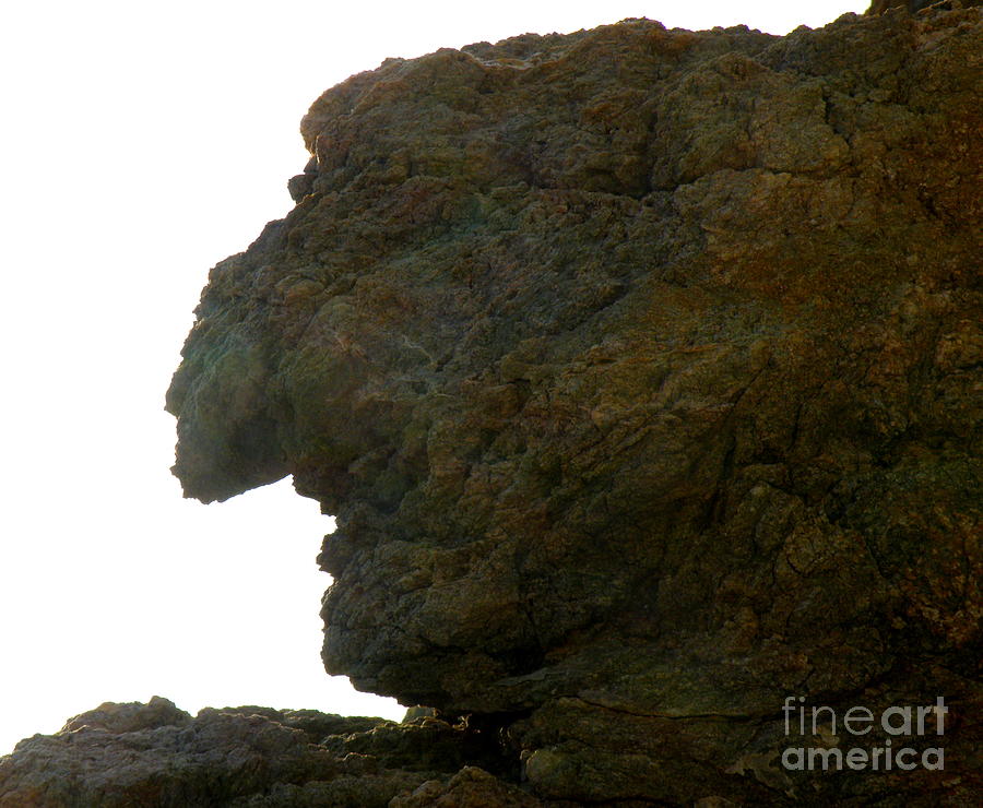 Nature Photograph - Rock Silhouette by Lainie Wrightson