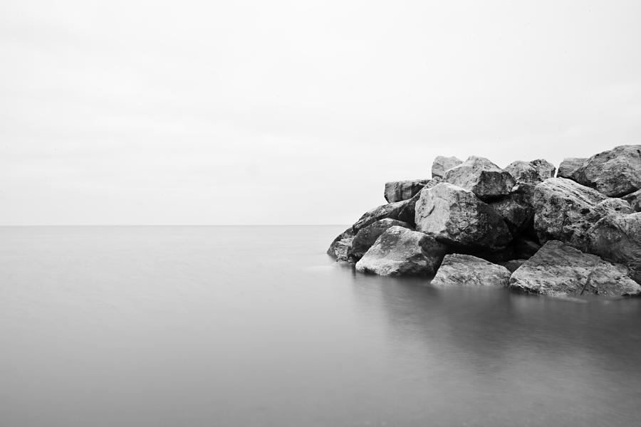 Rock Water Two Photograph by CJ Schmit