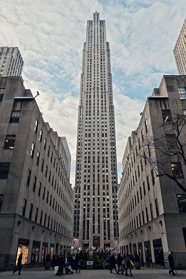 Rockefeller Center Photograph by Benjamin Matthijs