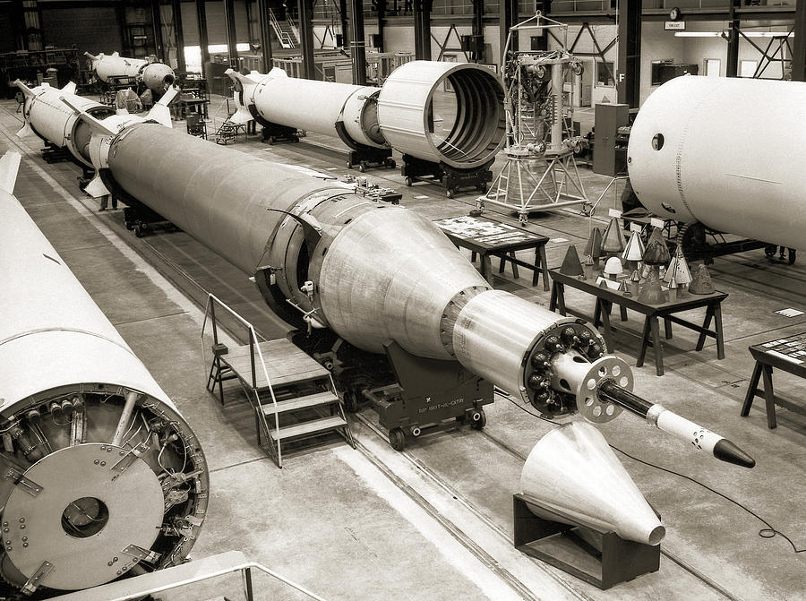Rocket Production Photograph by Science Photo Library Rocket Production Photograph by Science Photo Library