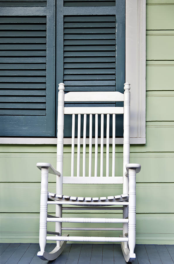Architecture Photograph - Rocking Chair by Ray Laskowitz