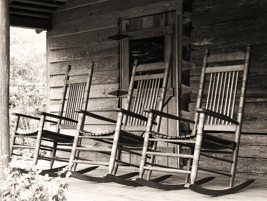 Rocking Chairs Photograph by Maranda Roberts - Fine Art America