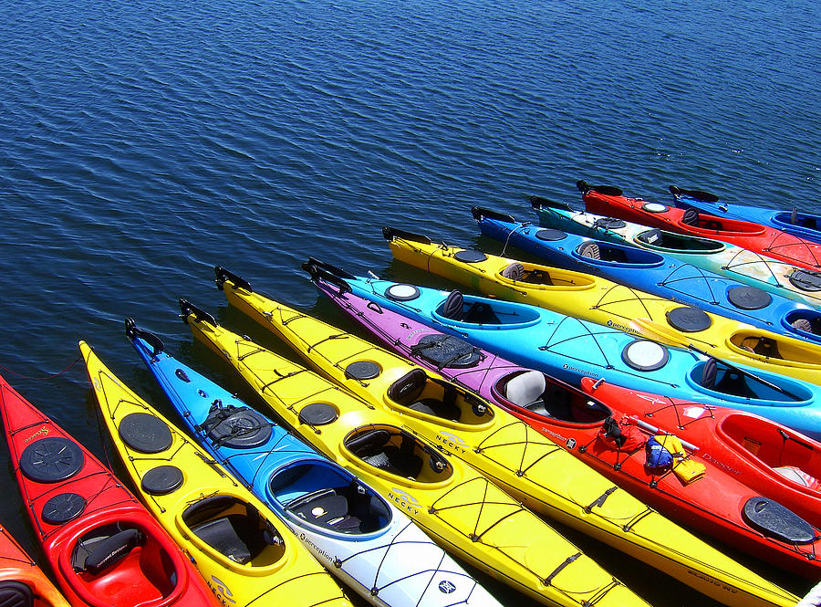 Rockport Kayaks Photograph by Don Margulis
