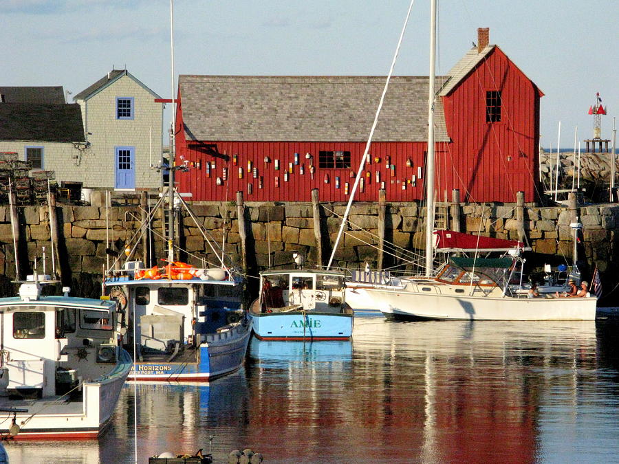 Rockport Red Photograph by Julia Jones - Fine Art America