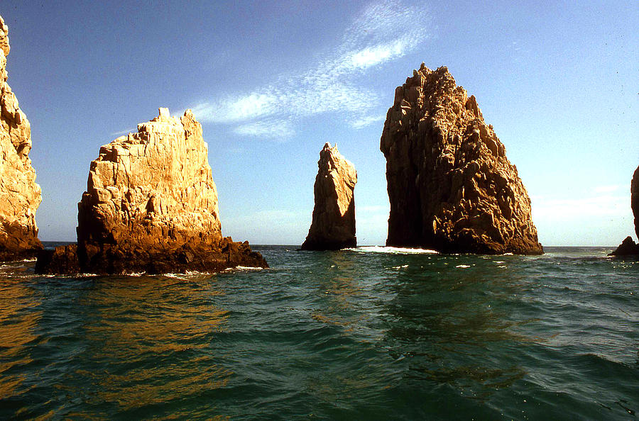 Rocks at Cabo San Lucas Photograph by Emanuel Tanjala