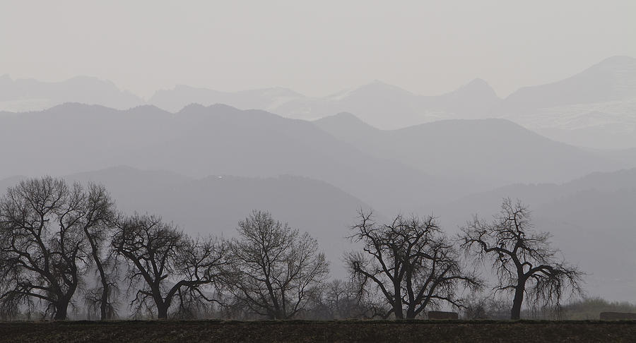 Rocky Mountain Haze Panorama Photograph by James BO Insogna