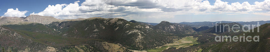 Rocky Mountain National Park Vista Photograph by David Bearden