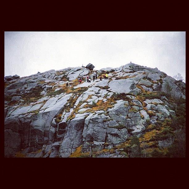 Norsk Photograph - Rocky Mountain #rocks #autumn_colors by Kiko Bustamante