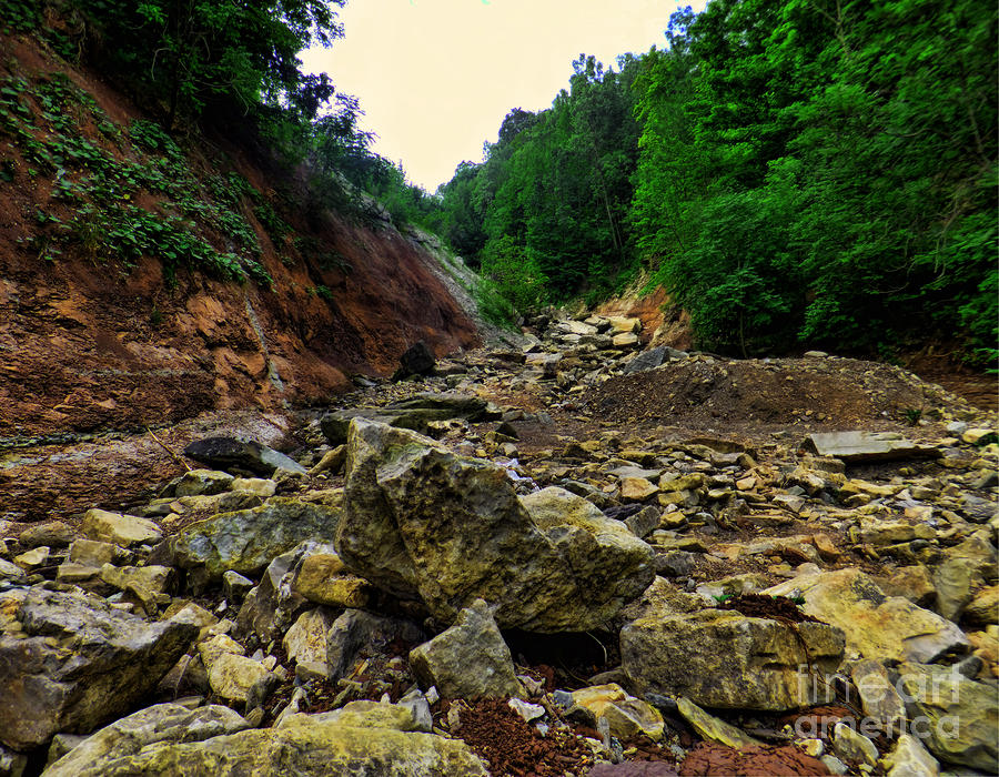 Rocky River Bed Photograph by Larry Simanzik Fine Art America