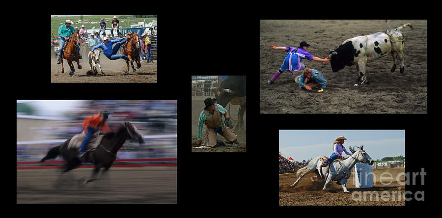 Rodeo Magic No Caption Photograph by Bob Christopher
