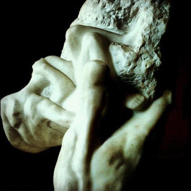 Paris Photograph - Rodins Hand Of God (paris, France) by Natasha Marco