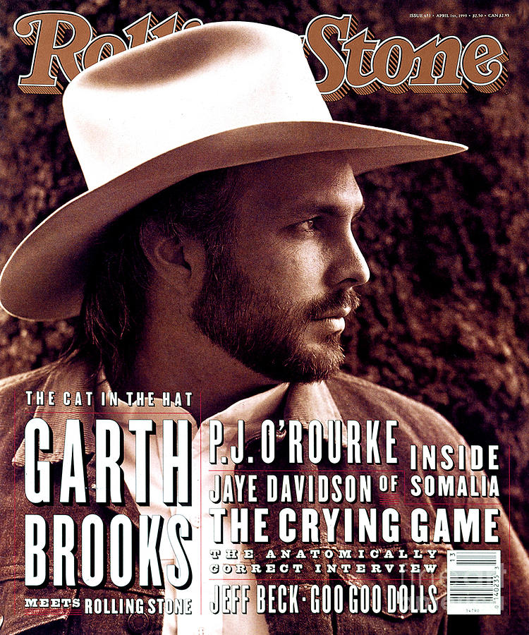 Garth Brooks Photograph - Rolling Stone Cover - Volume #653 - 4/1/1993 - Garth Brooks by Kurt Markus Garth Brooks Photograph - Rolling Stone Cover - Volume #653 - 4/1/1993 - Garth Brooks by Kurt Markus