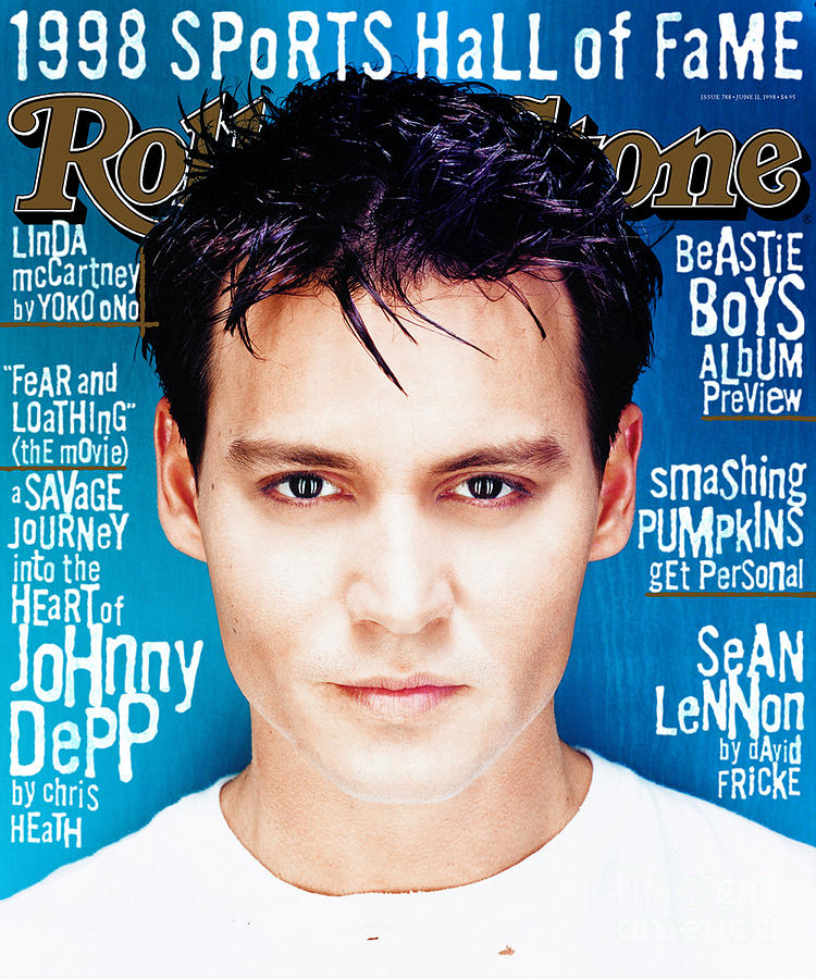 Rolling Stone Cover - Volume #788 - 6/2/1998 - Johnny Depp Photograph ...