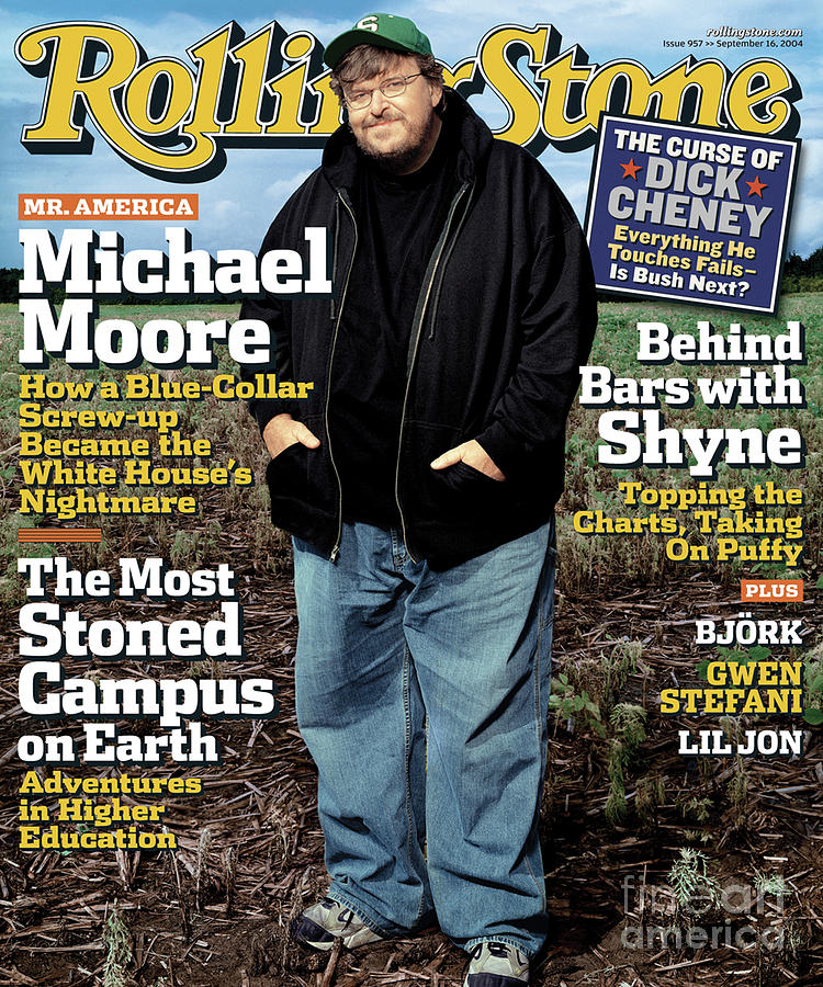 Rolling Stone Cover - Volume #957 - 9/16/2004 - Michael Moore ...