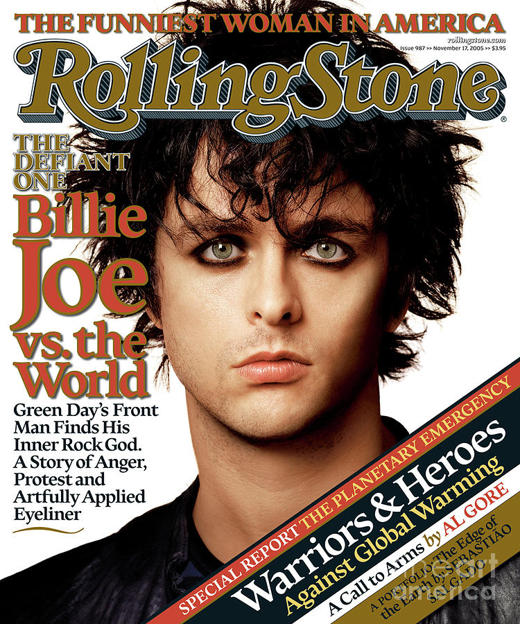 Rolling Stone Cover - Volume #987 - 11/17/2005 - Billie Joe Armstrong ...