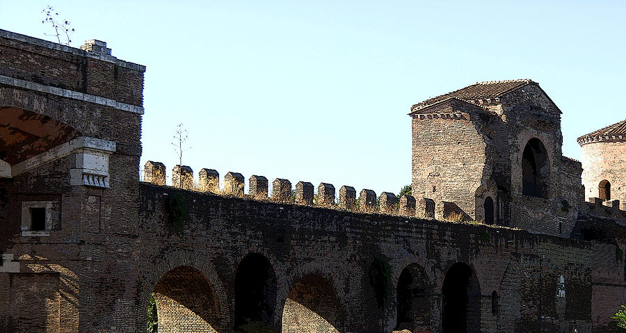 Roman Aquaduct near San Giovanni di Lanterano Photograph by Mindy ...