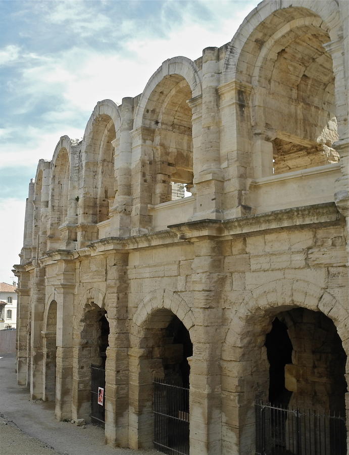 Roman Coliseum in Arles Photograph by Kirsten Giving