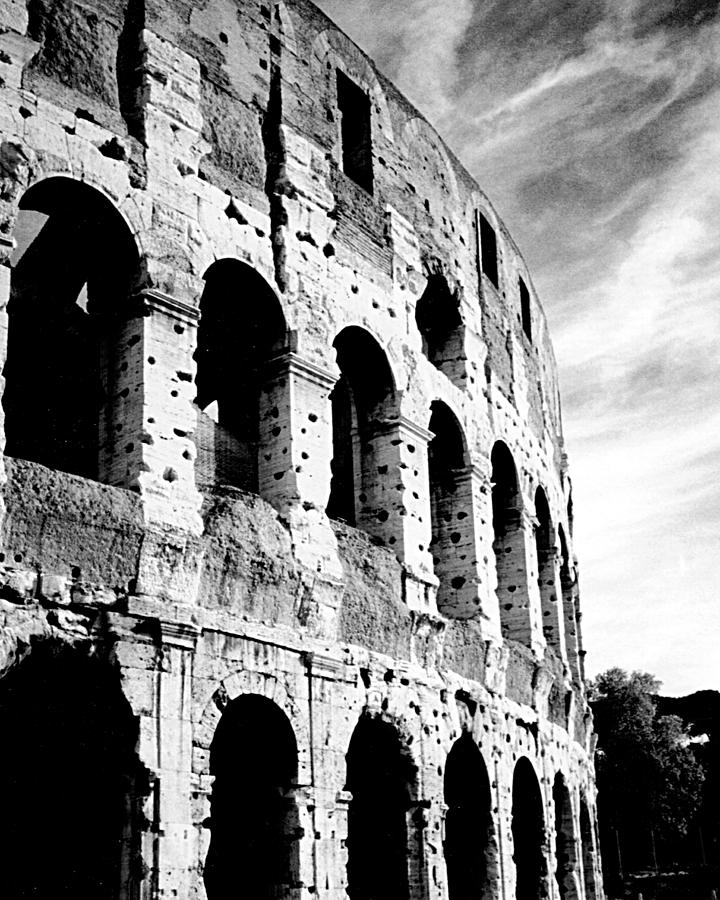 Roman Colosseum Photograph by Donna Proctor