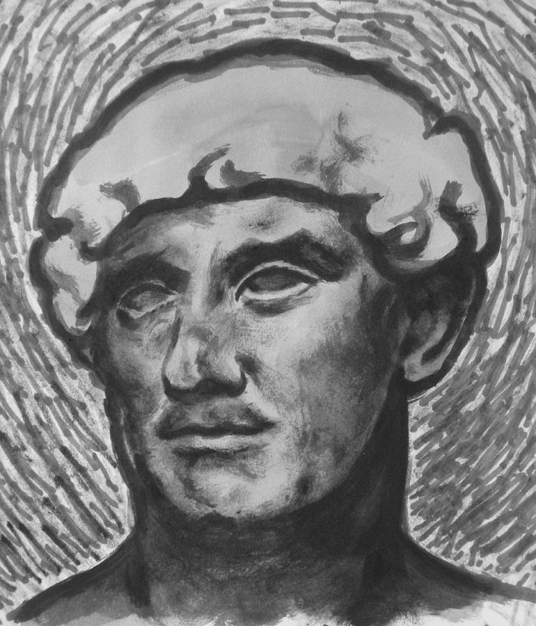 Roman Emperor Drawing by Jeremiah Cook