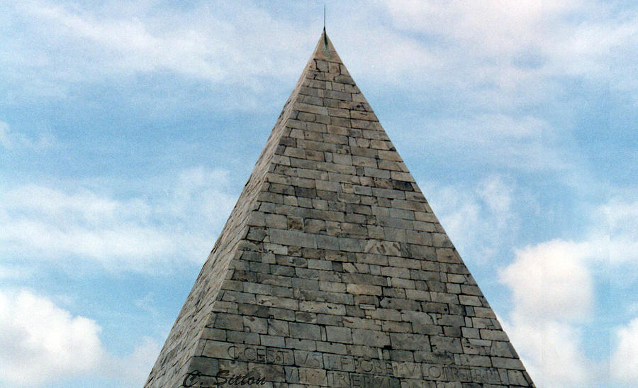 Roman Piramid Photograph by C Sitton