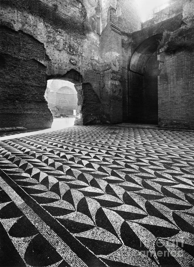 Baths Of Caracalla Photograph by Granger