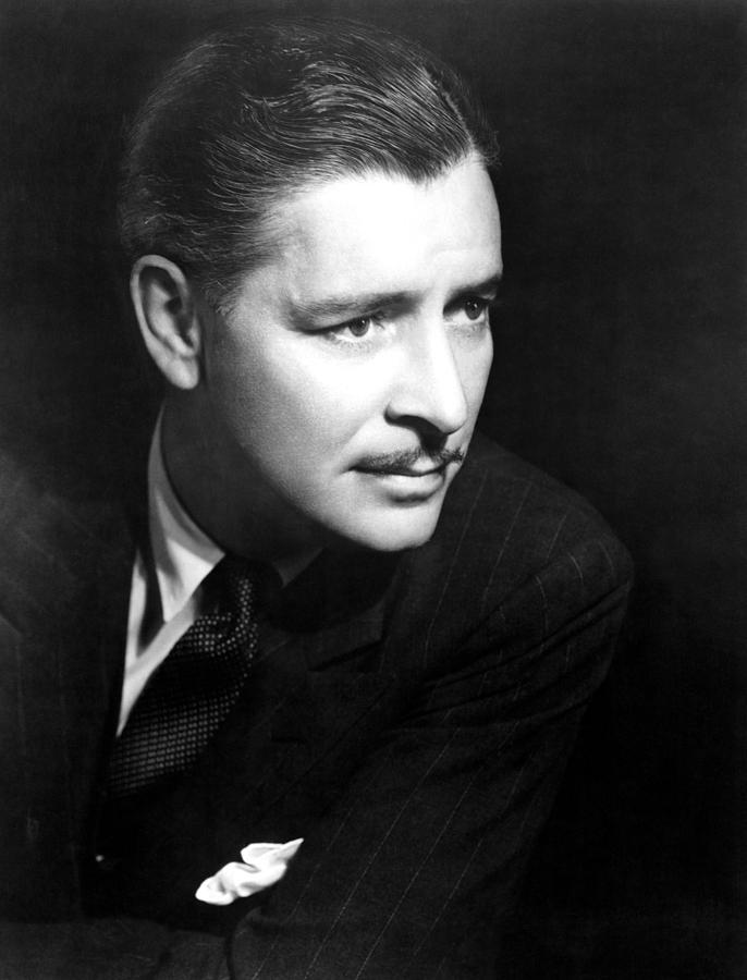 Portrait Photograph - Ronald Colman, Ca. 1930s by Everett