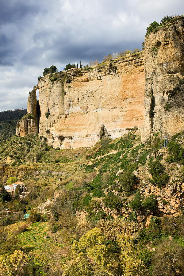 Ronda Rock in Andalusia Photograph by Artur Bogacki