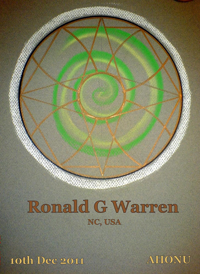 Ronny Warren Painting by AHONU Aingeal Rose