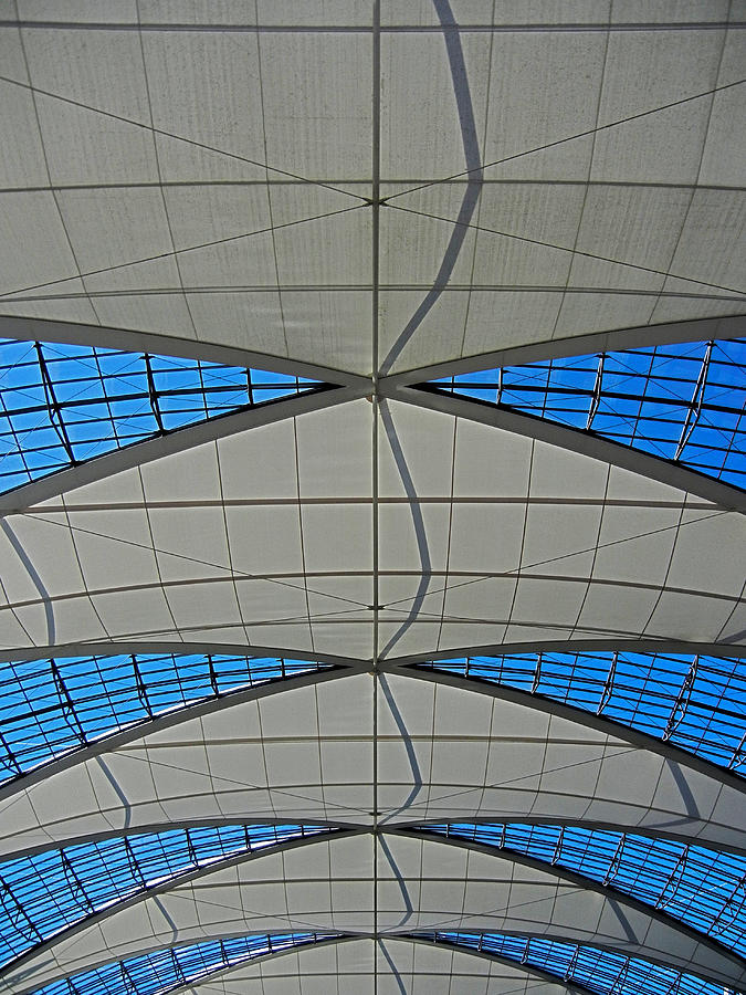 Roof Structure ... Photograph by Juergen Weiss