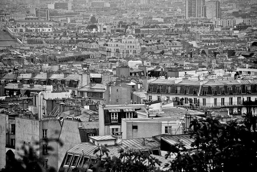 Roof Tops of Paris Photograph by Eric Tressler