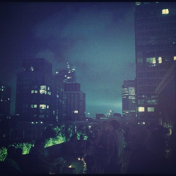 New York City Photograph - Rooftop Bar, Nyc Nightlife~ #travel #nyc by Justin S