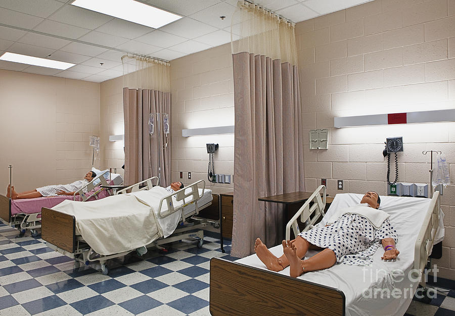 Room in Nursing School Photograph by Skip Nall - Fine Art America