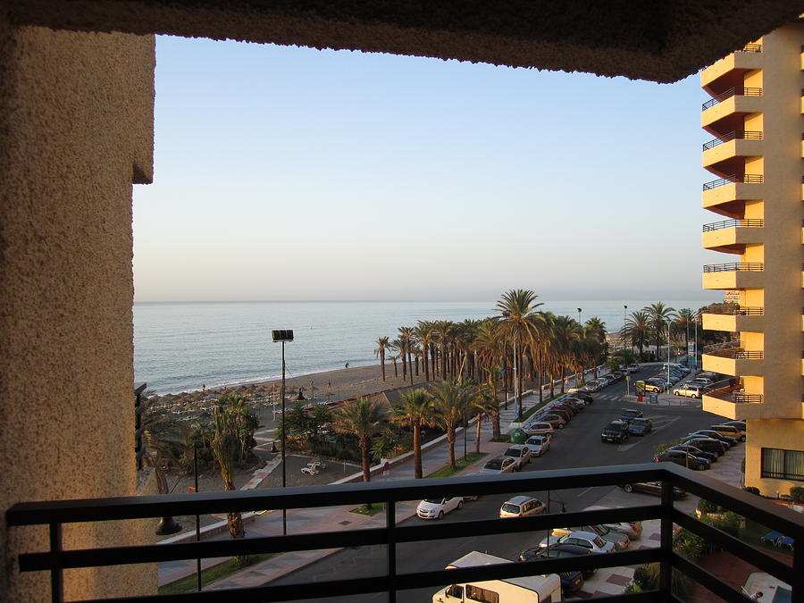 Room With A View Costa Del Sol Beach Spain Photograph by John Shiron