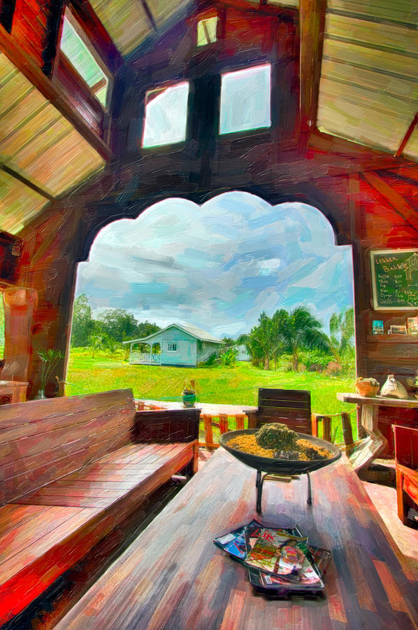 Room with a View Painting by Nadia Sanowar