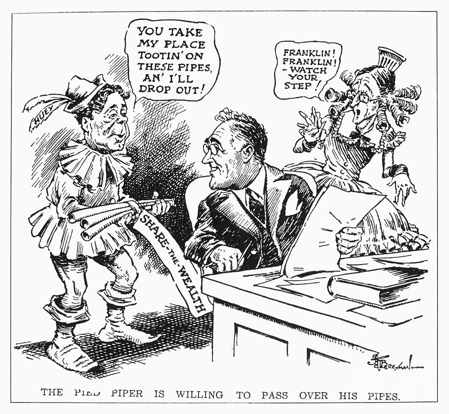 Roosevelt Cartoon, 1934 Photograph by Granger
