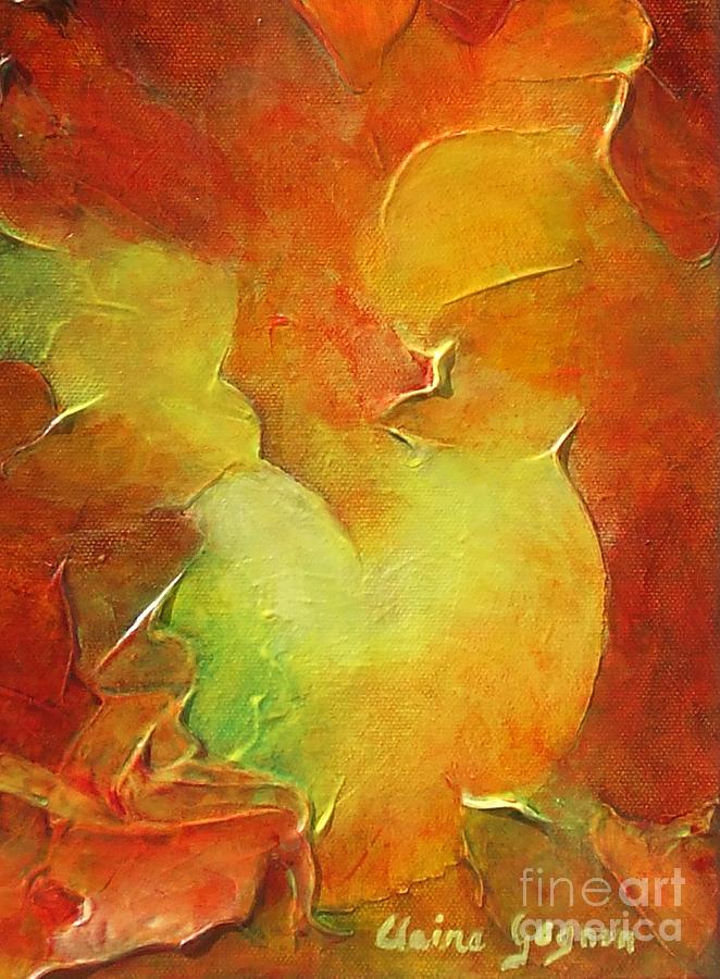 Rooster Painting by Claire Gagnon