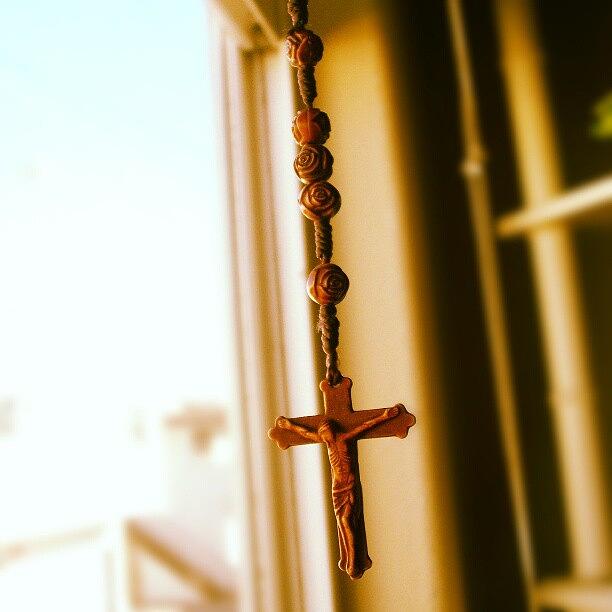 Jesus Christ Photograph - #rosarios #jesus #life #faith #hope by James Rey